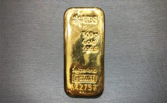 黃金回收實例-瑞士金條回收(500克)