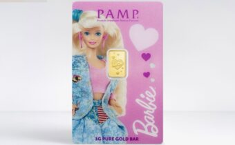 國際金條-Barbie 情人節限定金條 1公克