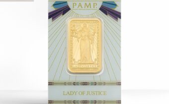 國際金條-瑞士 PAMP 正義女神 1 盎司金條